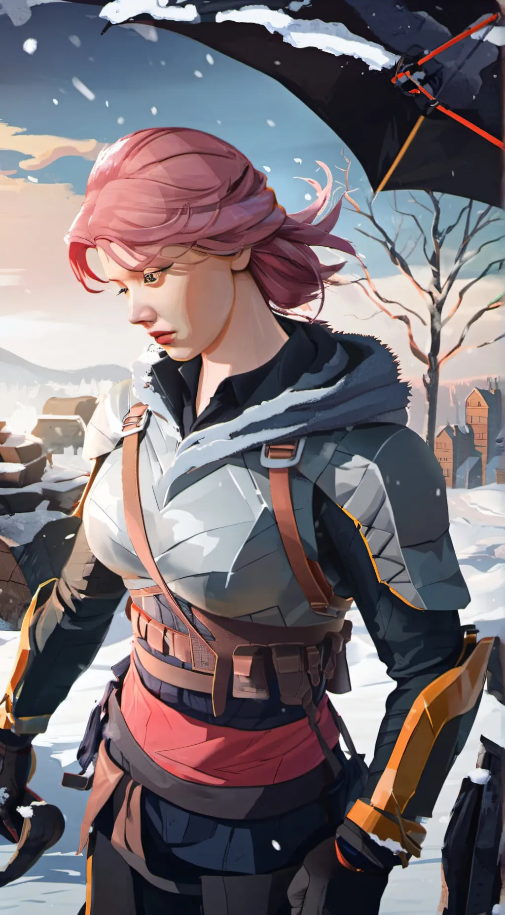 ai character: sarah background