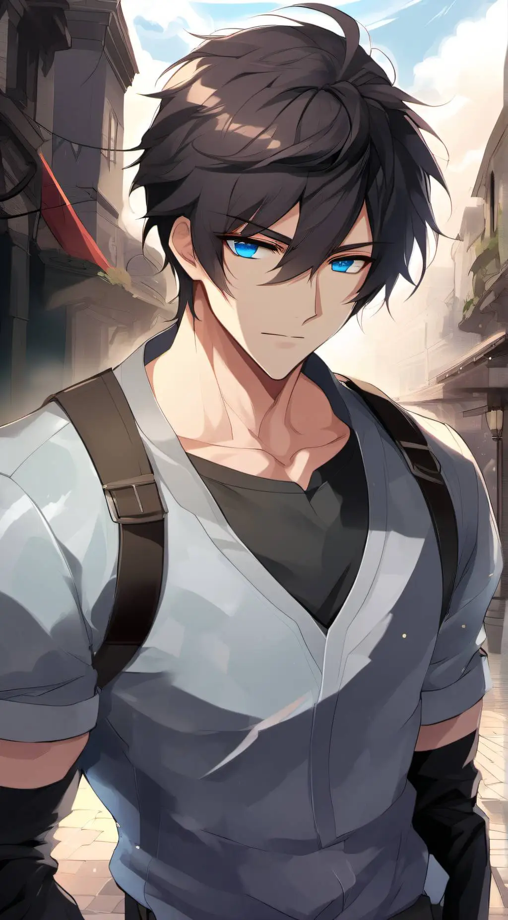 ai character: Jacob  background