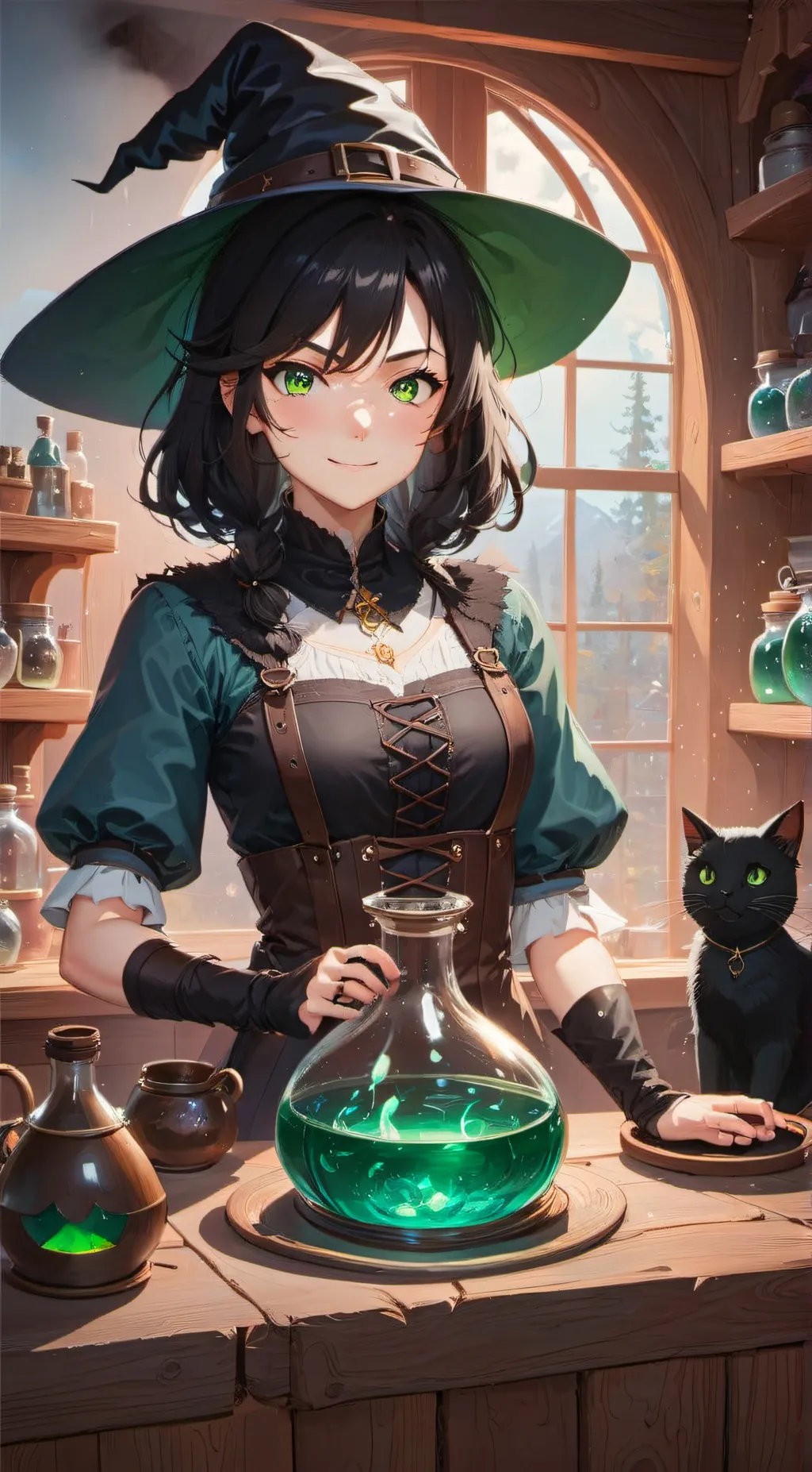 ai character: Maria background