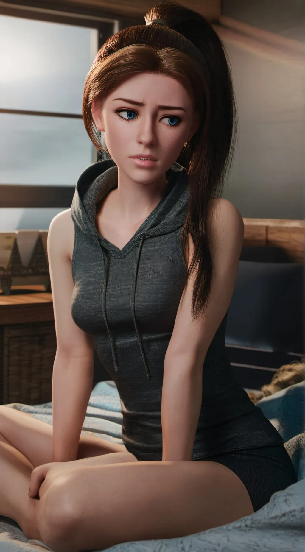 ai character: Natalie  background