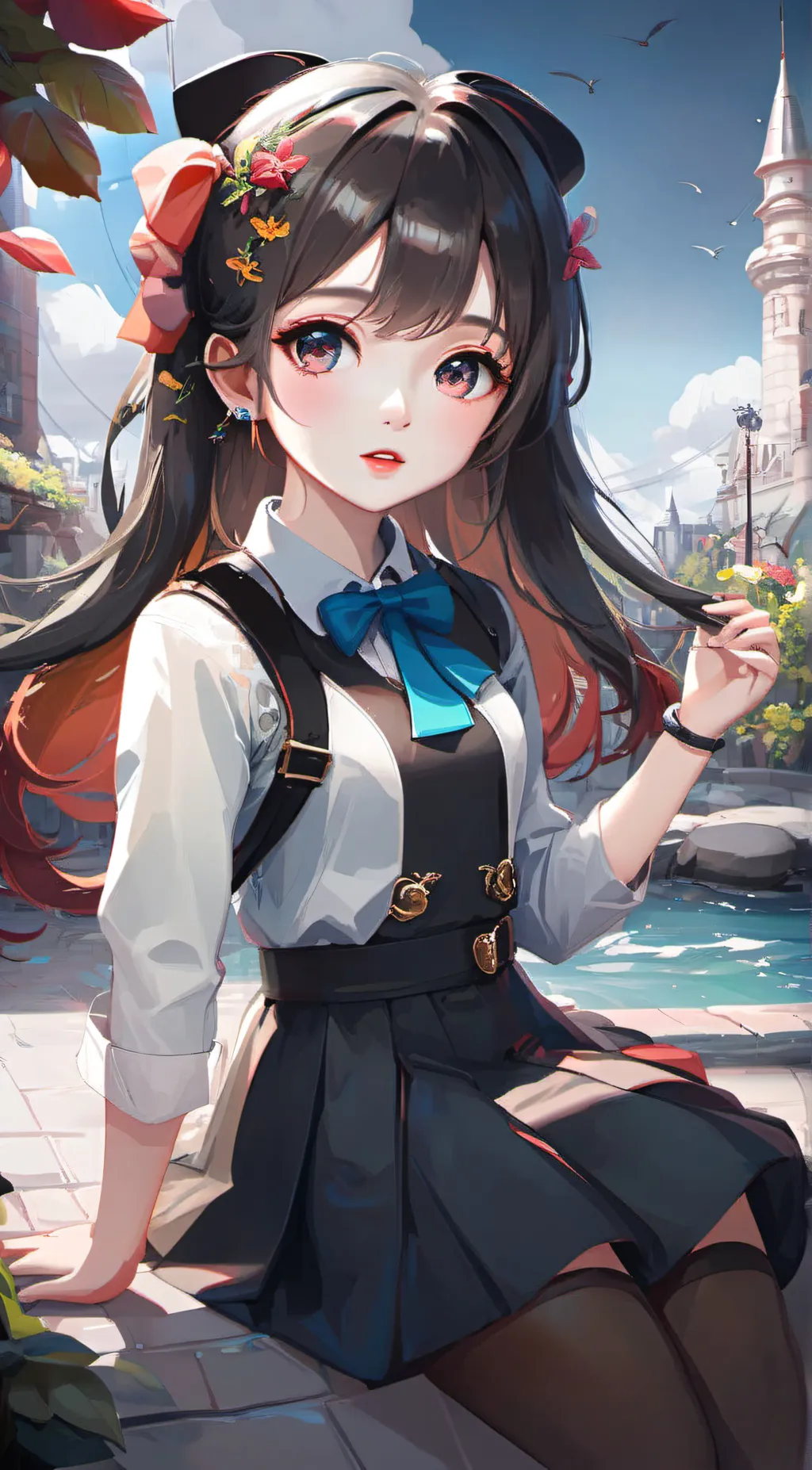 ai character: Sindy  background