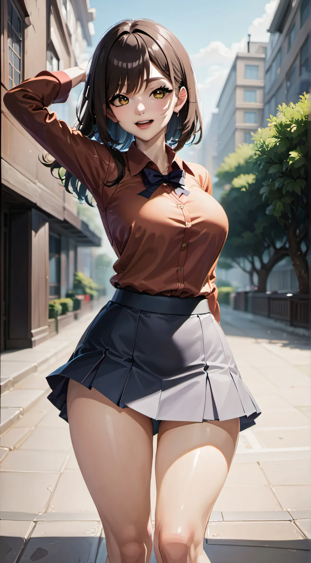 ai character: Lacey background