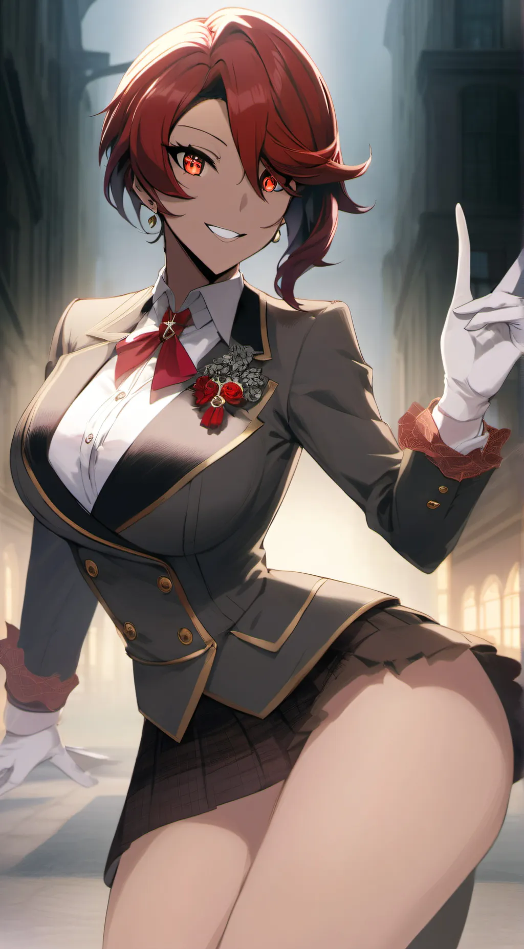 ai character: Abby background