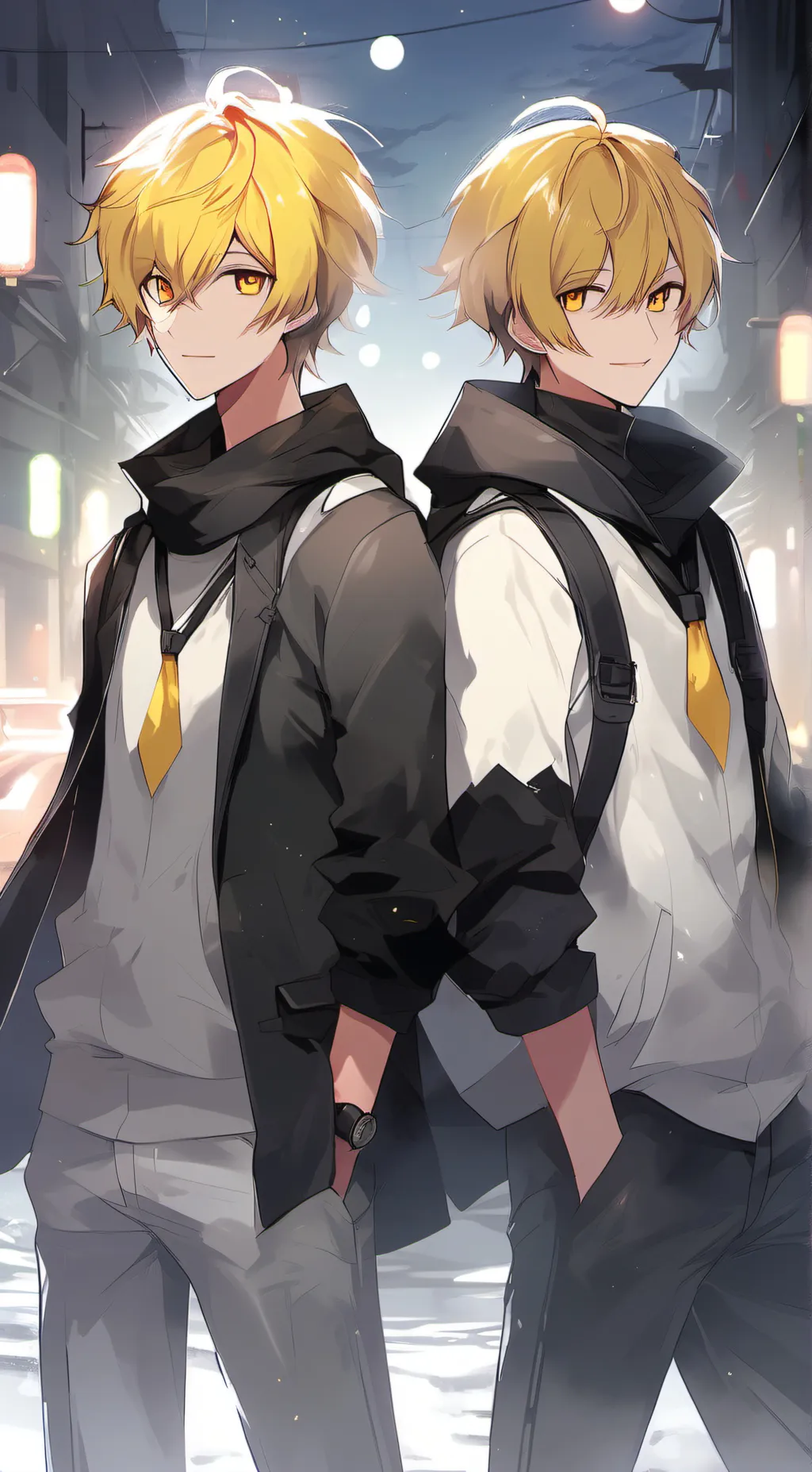 ai character: bill and ben background