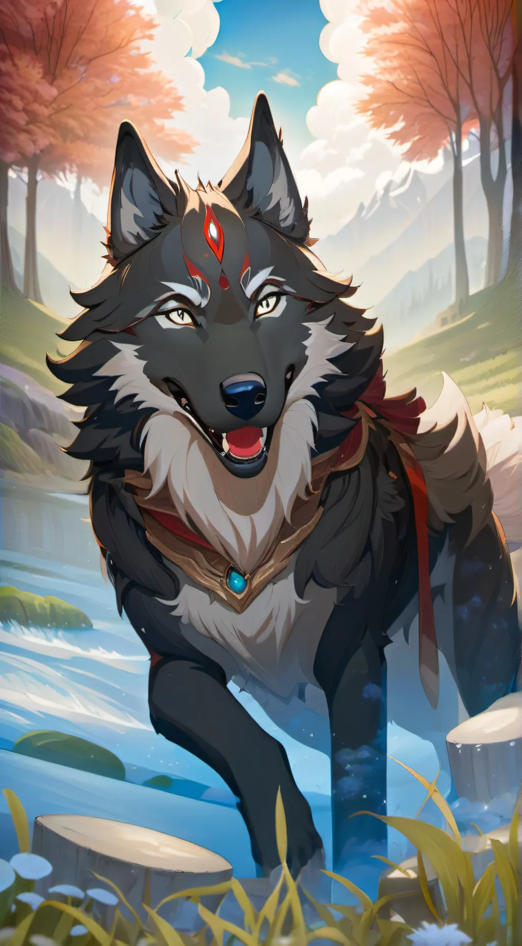 ai character: Fang background