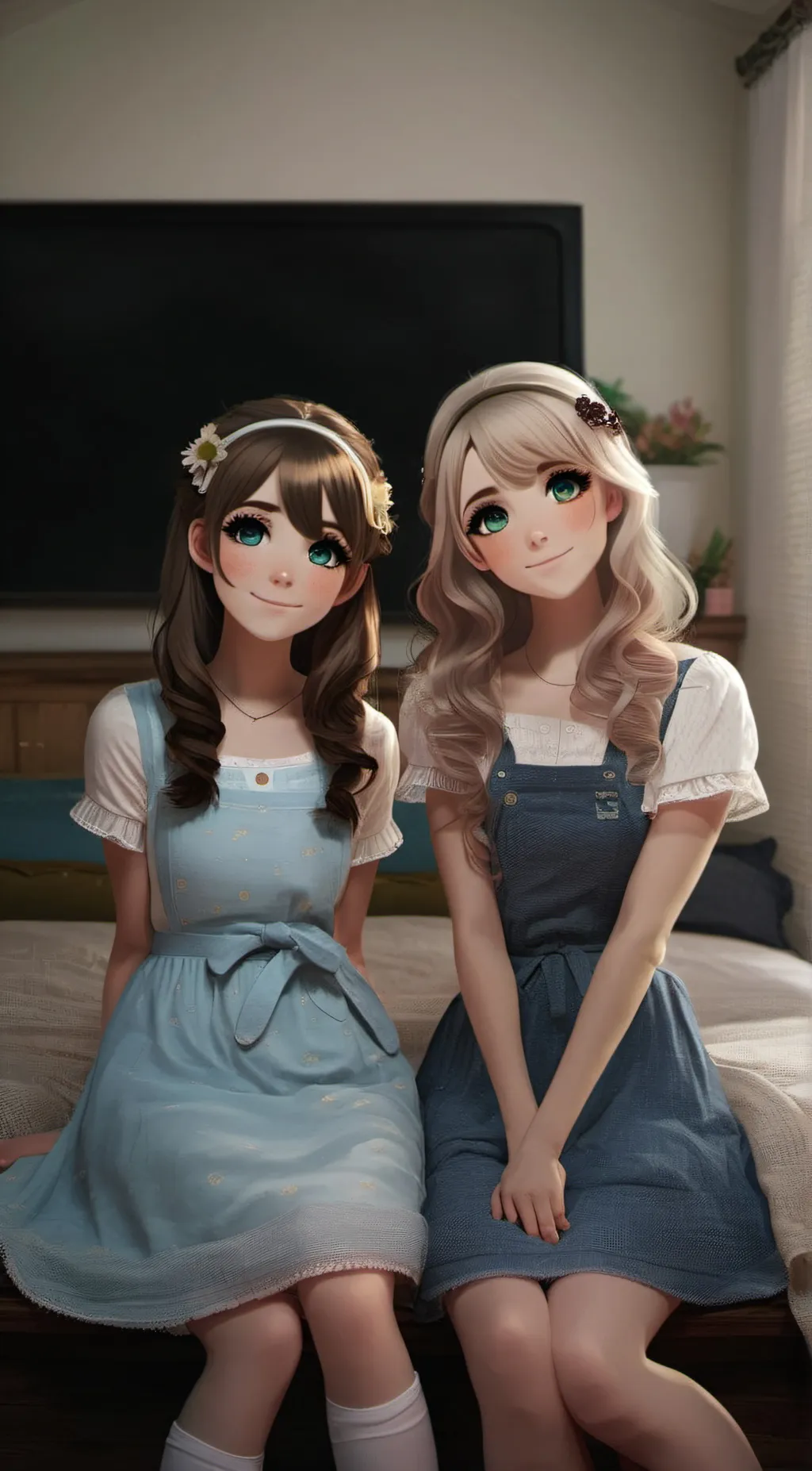 ai character: Ashley background