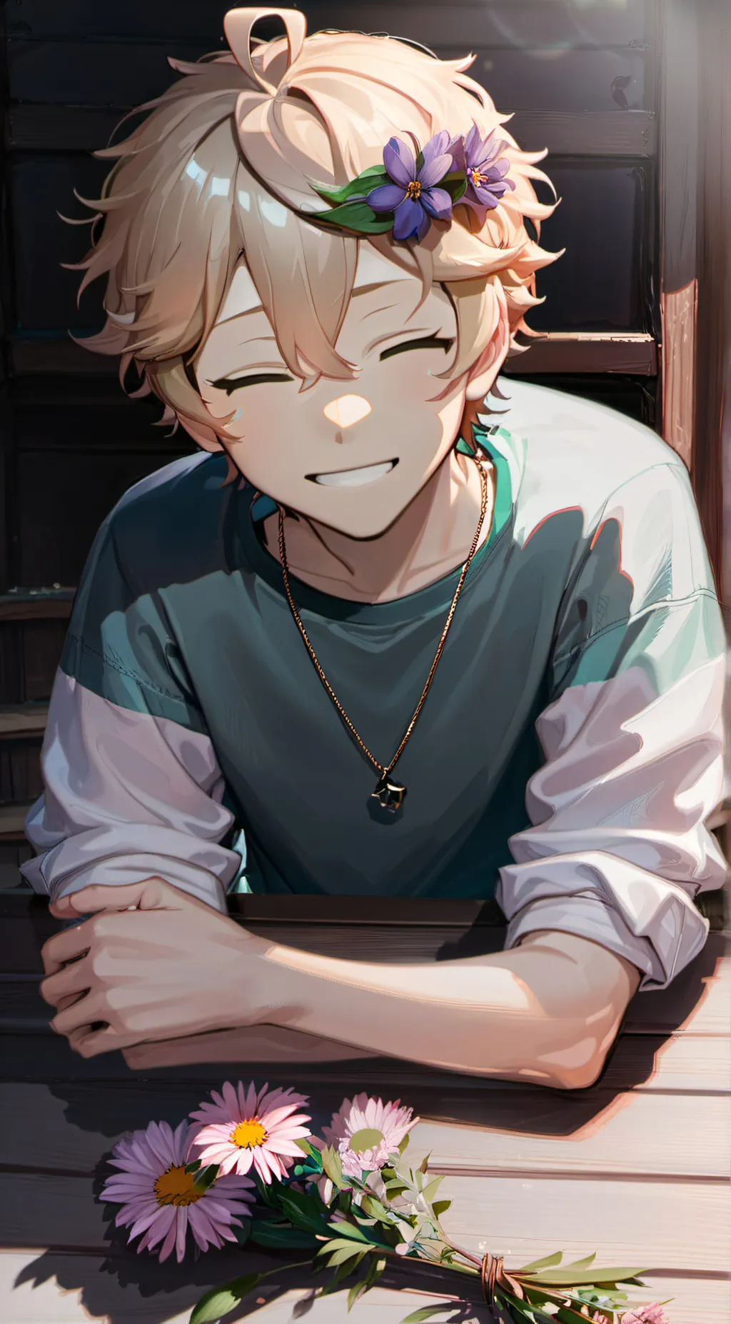 ai character: Sky background