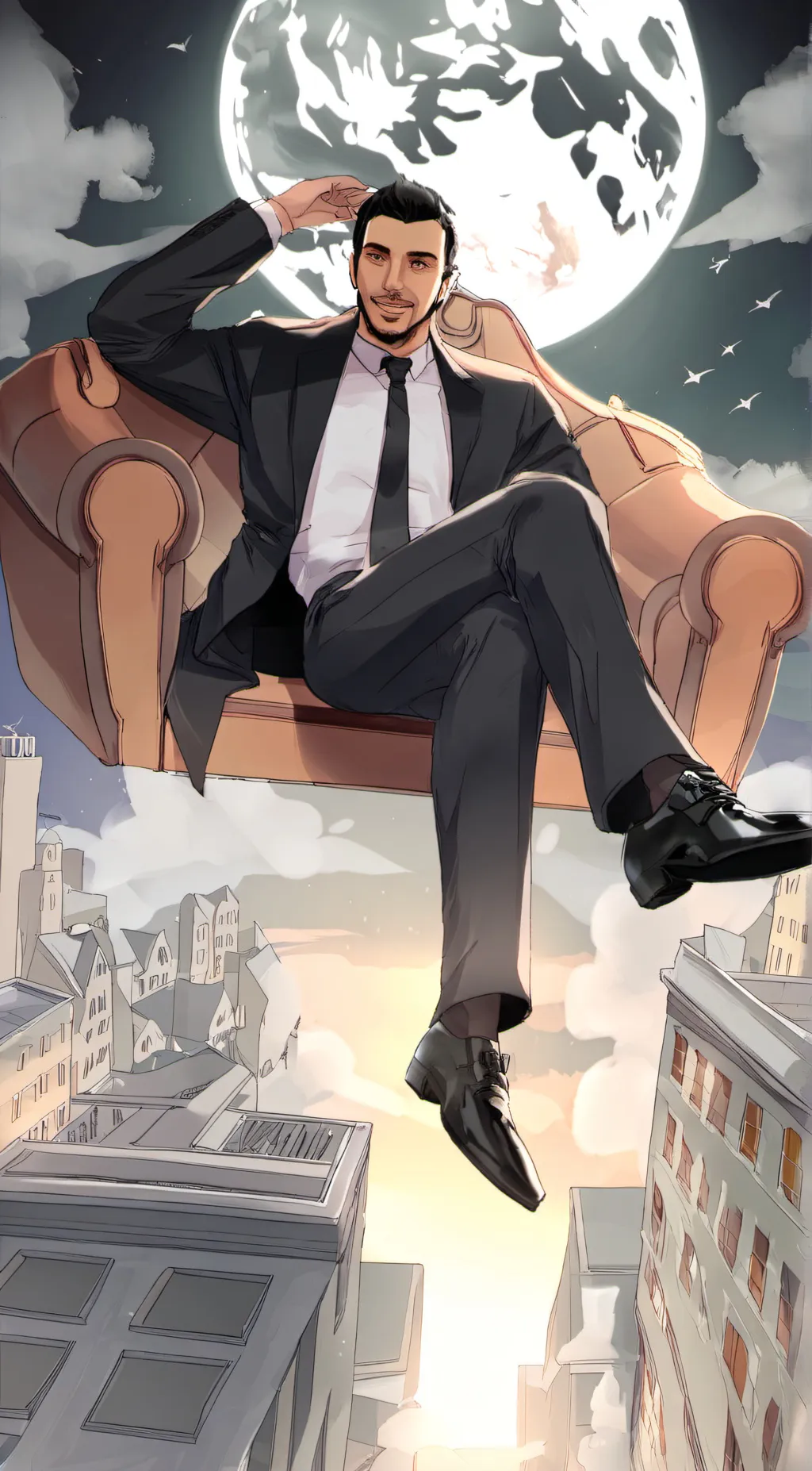 ai character: Male_07 background