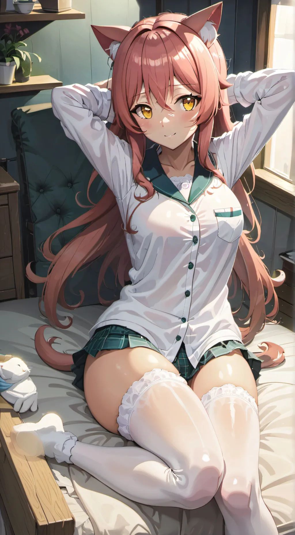 ai character: Luna background