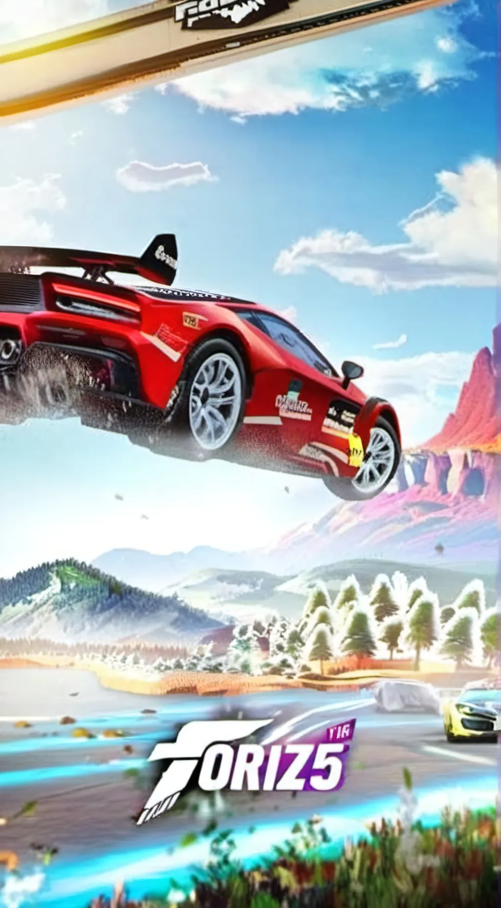 ai character: Forza horizon 5 background