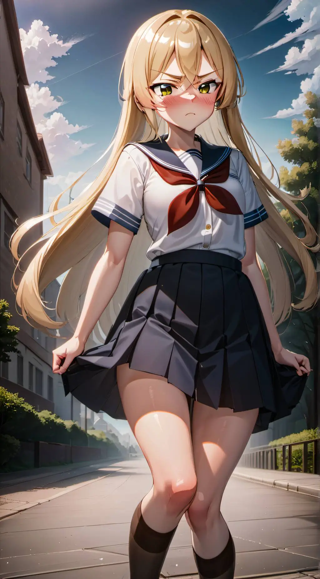 ai character: Kagami background