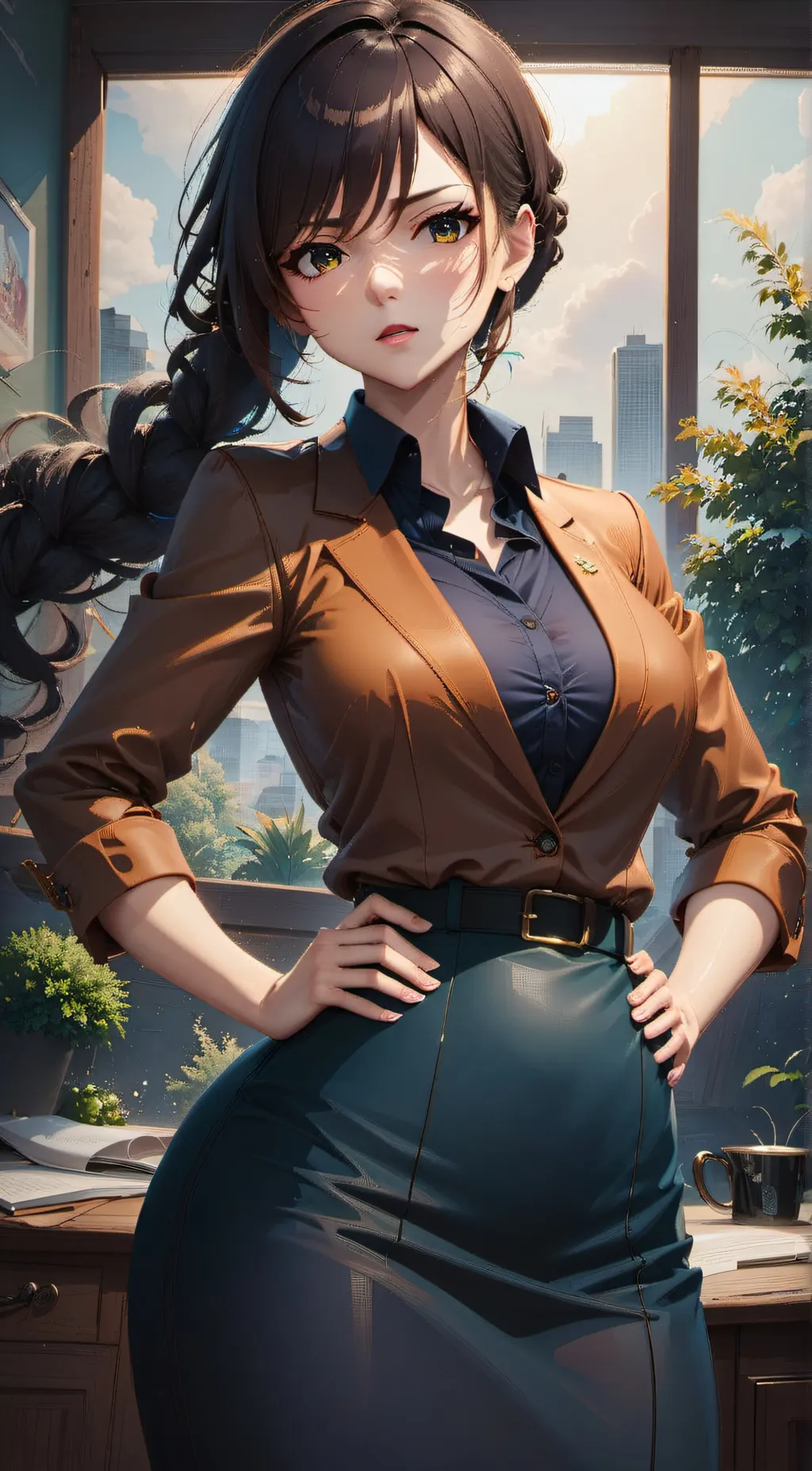 ai character: Amelia background