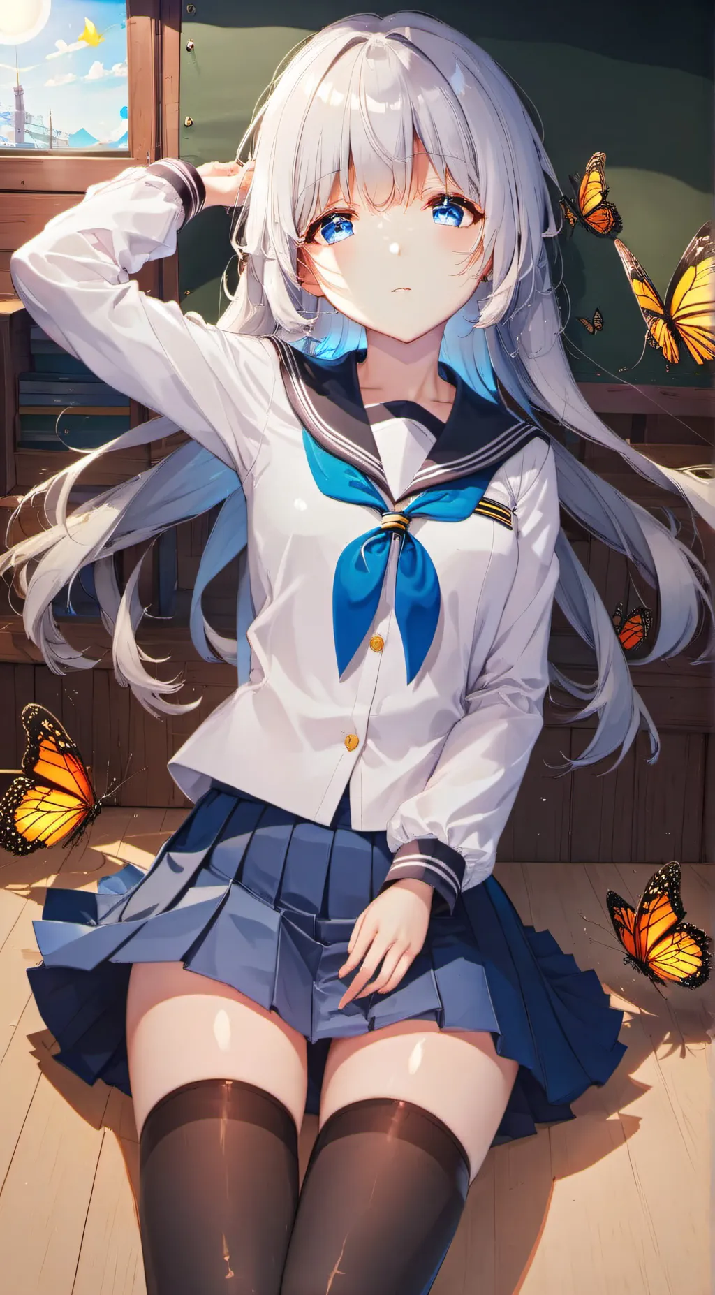 ai character: Lisa background