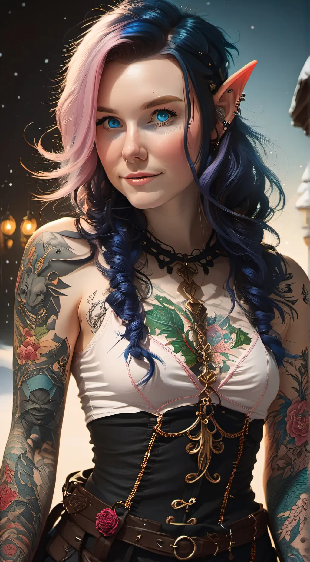 ai character: Lily background