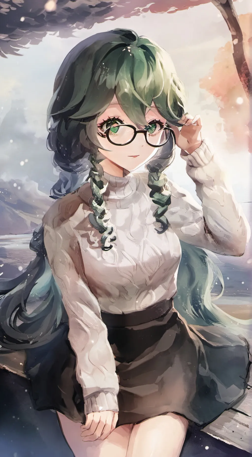 ai character: Bell background