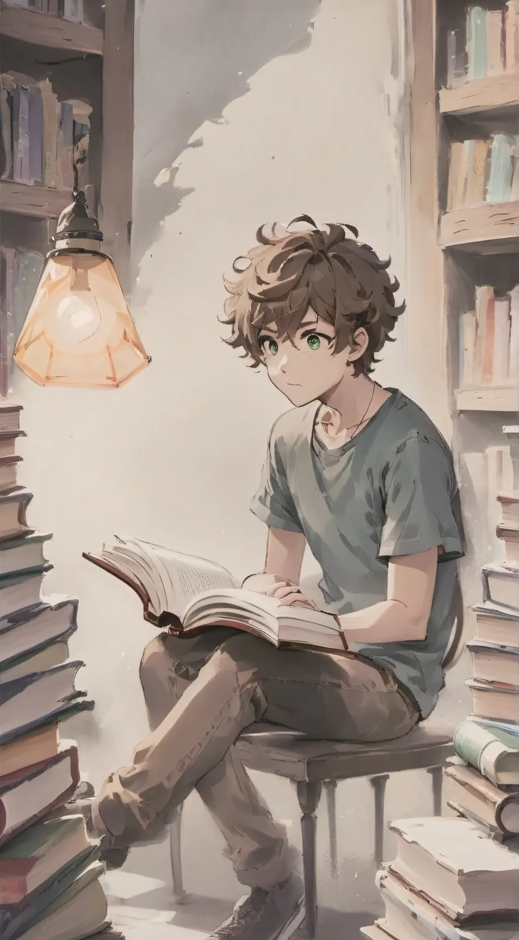 ai character: Max background