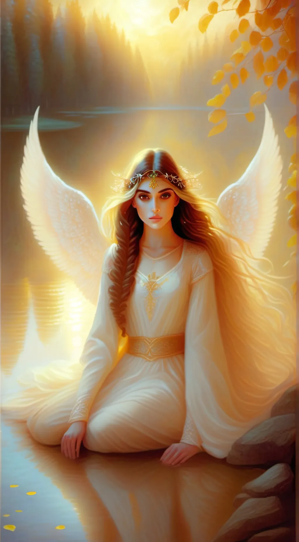 ai character: Maya background