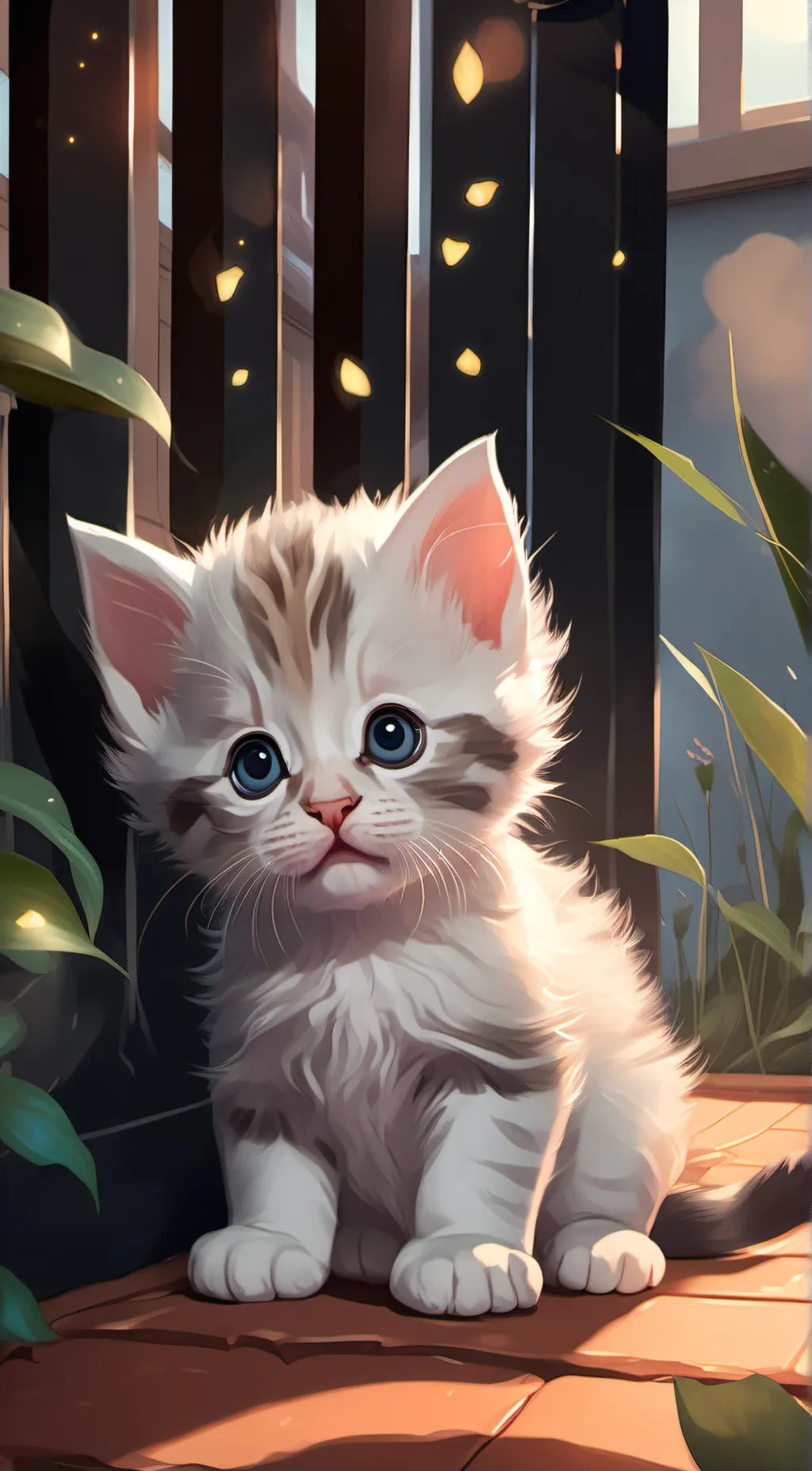 ai character: little  people  background