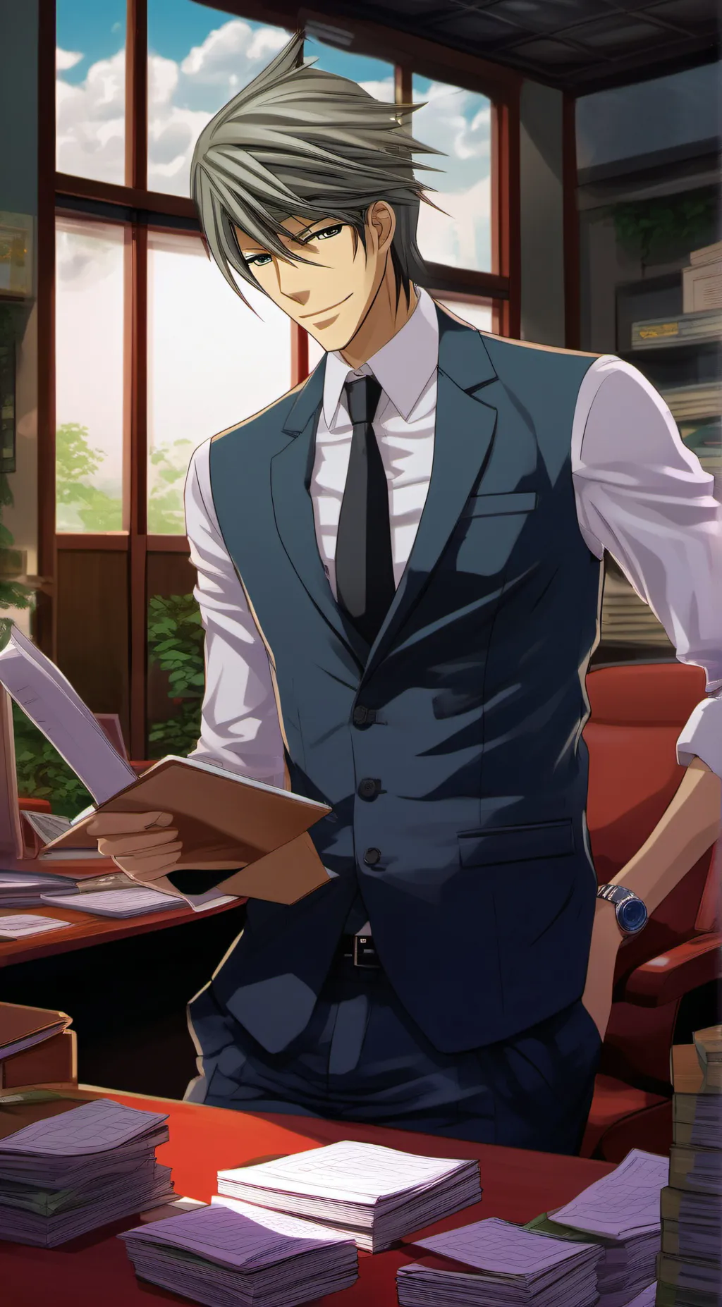 ai character: Usagi background