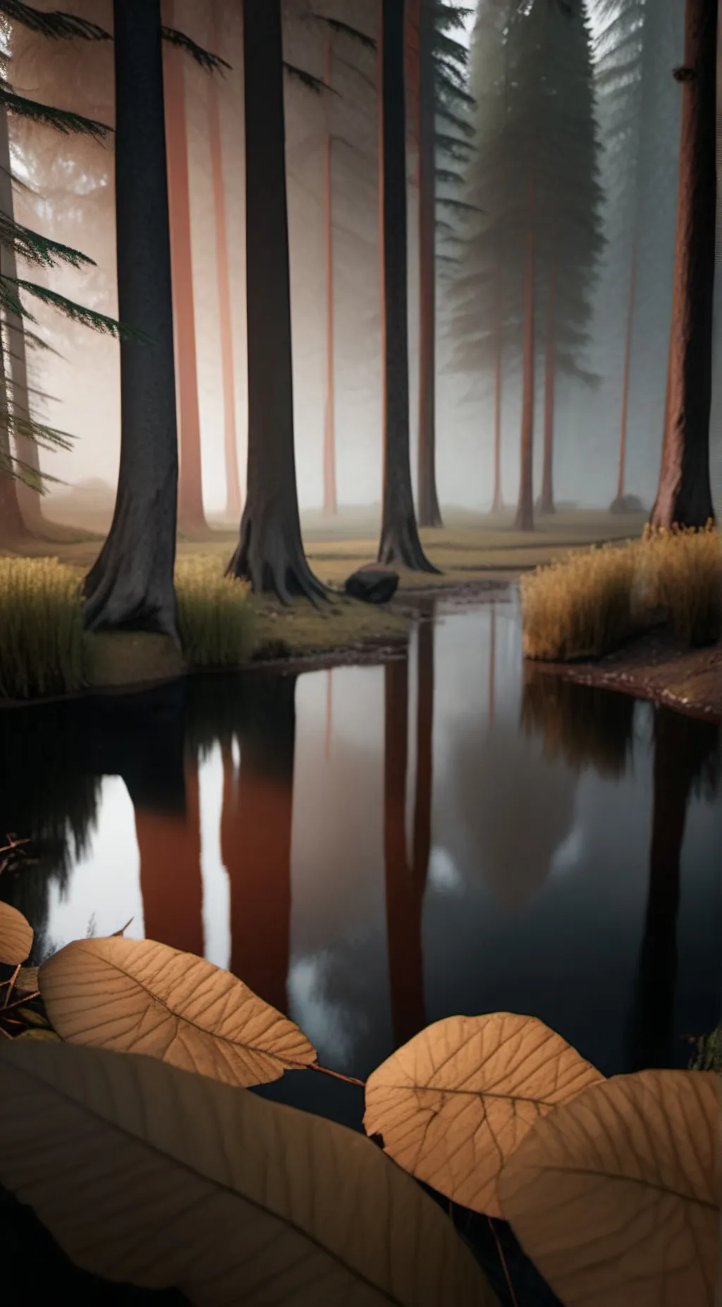 ai character: Porani Lake background