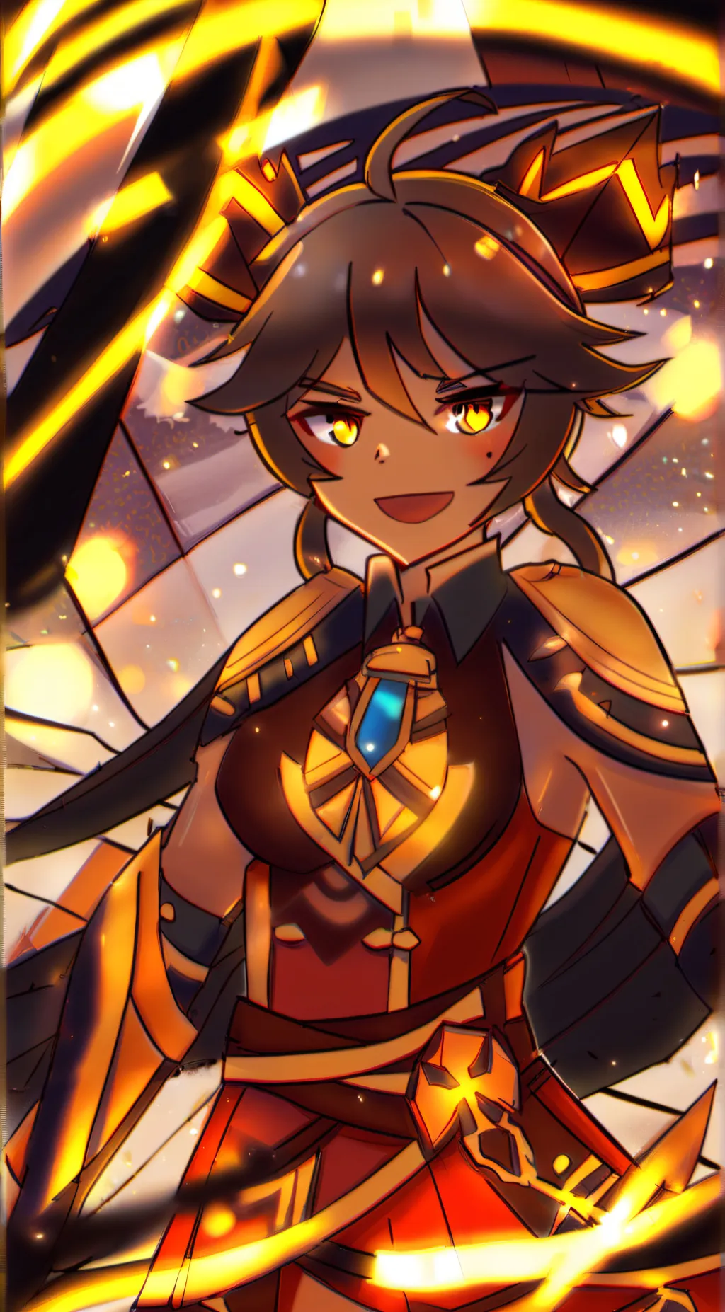 ai character: Eva background