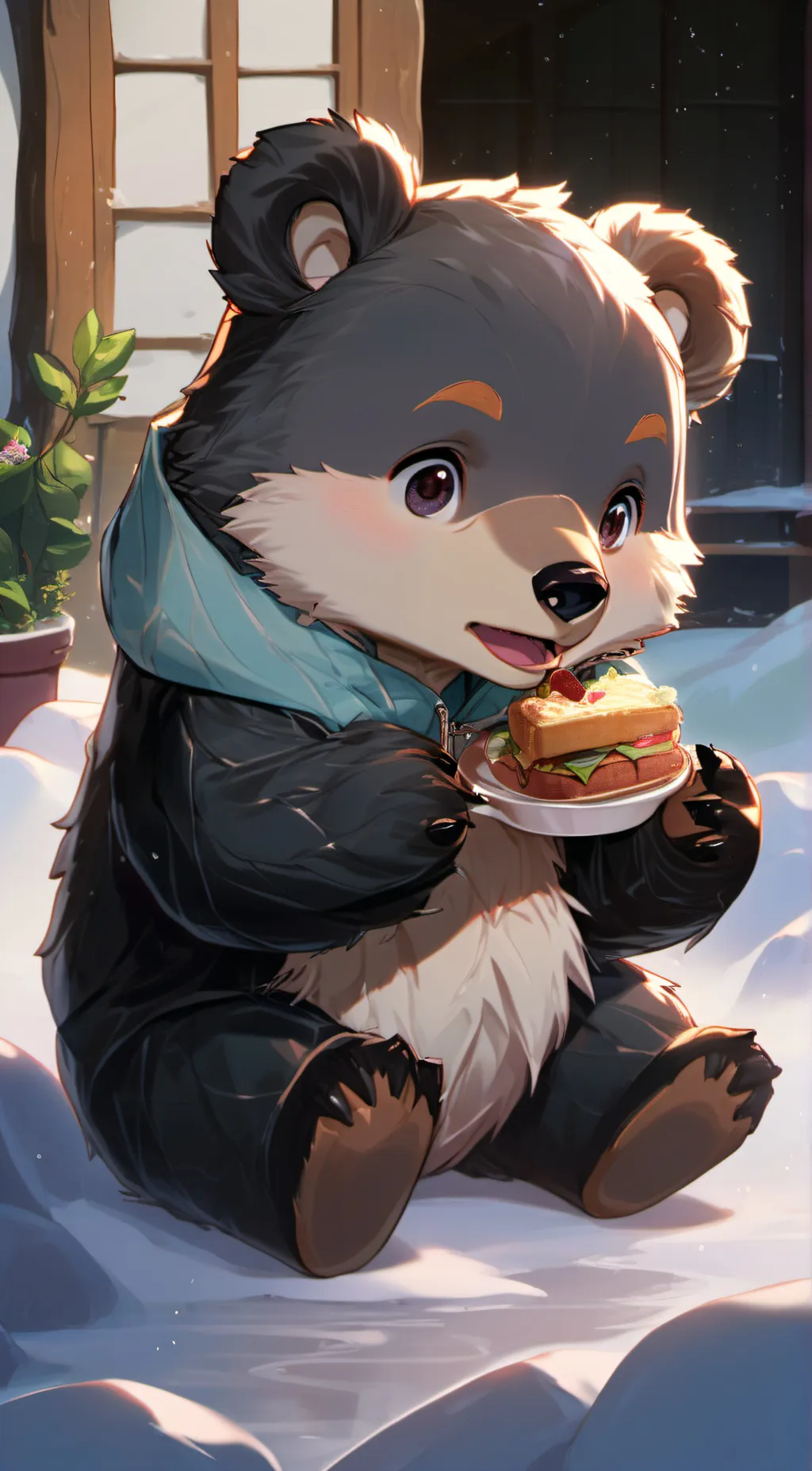 ai character: CiCi background