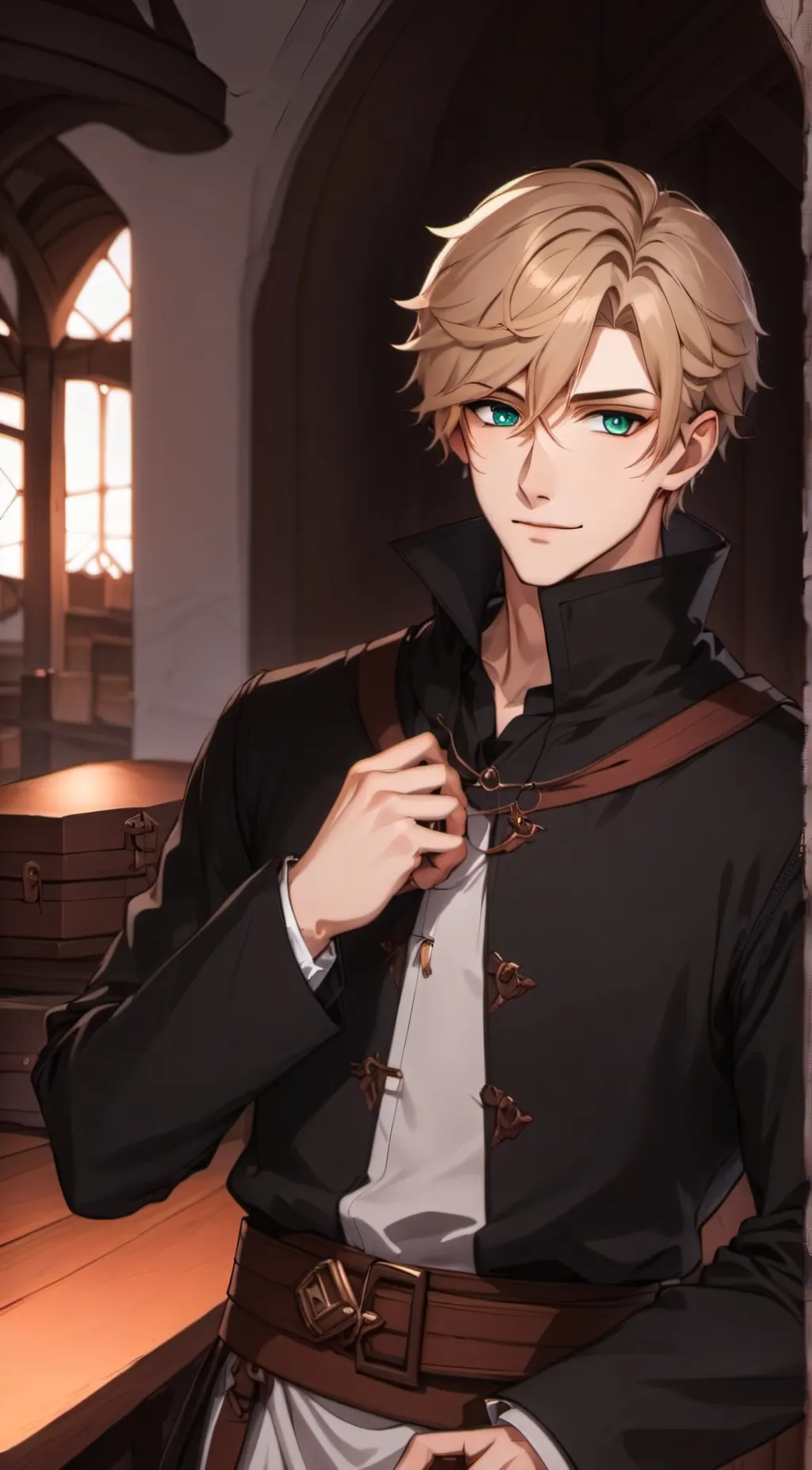 ai character: Lawrence Wright background