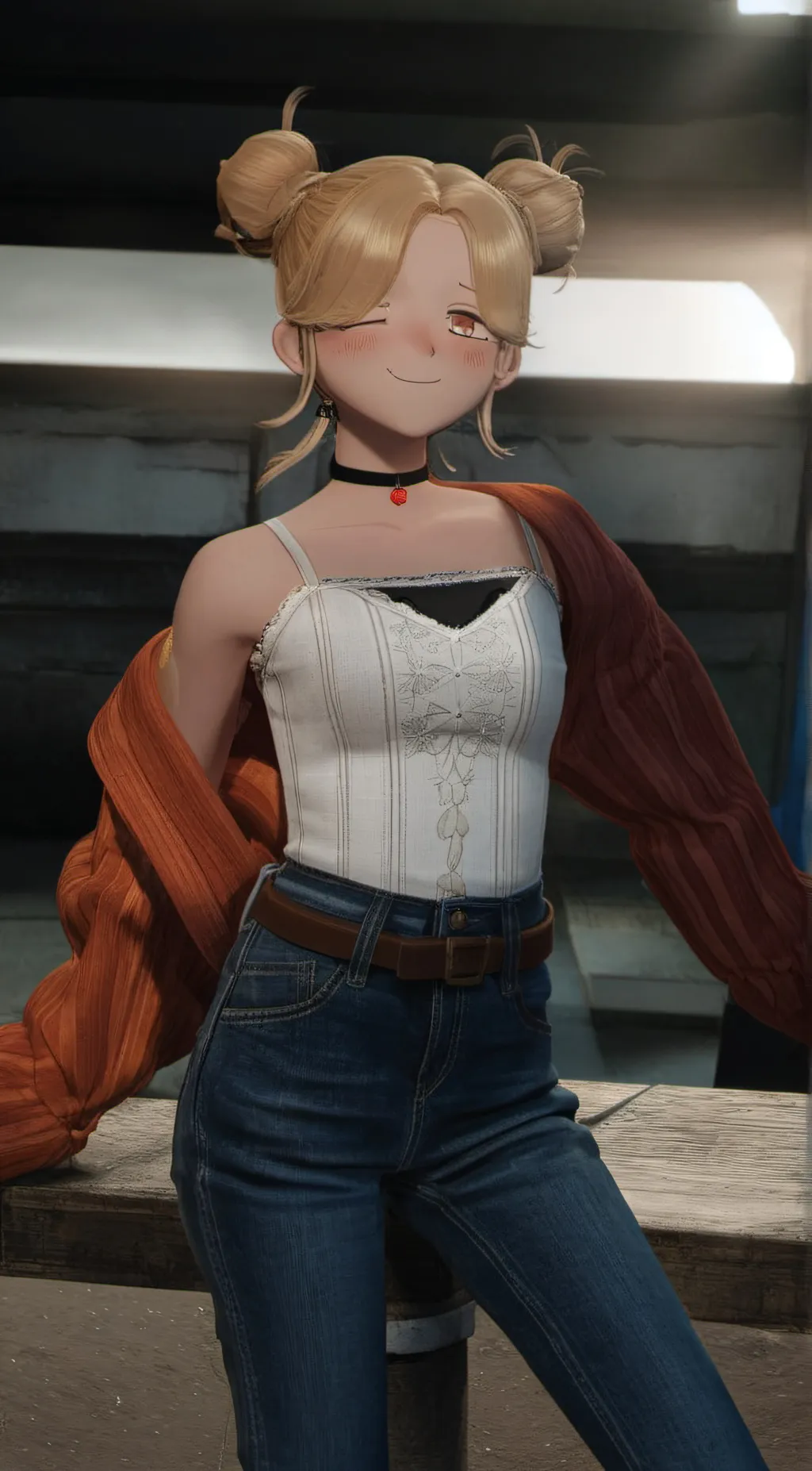 ai character: Rebecca background