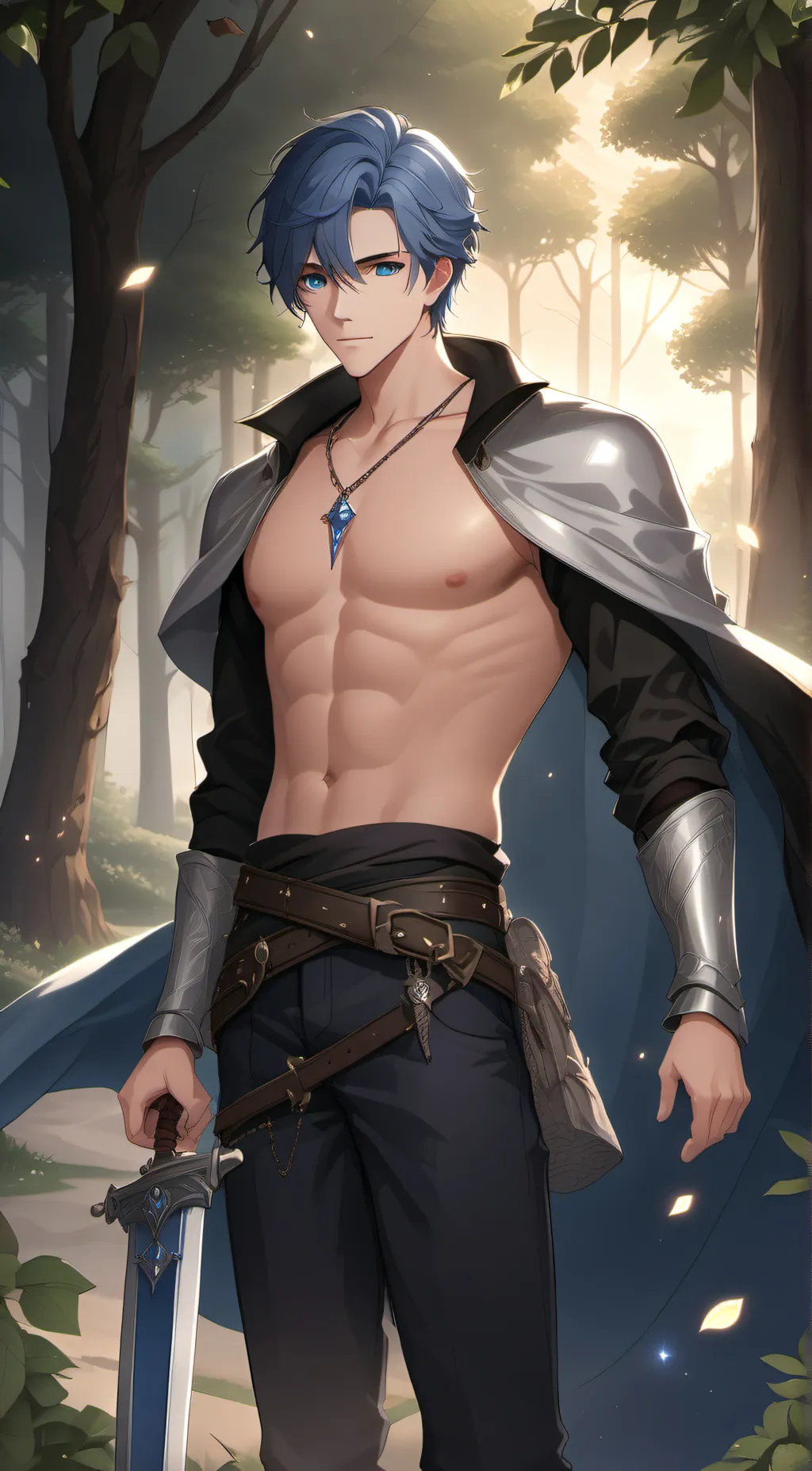 ai character: hashira. background