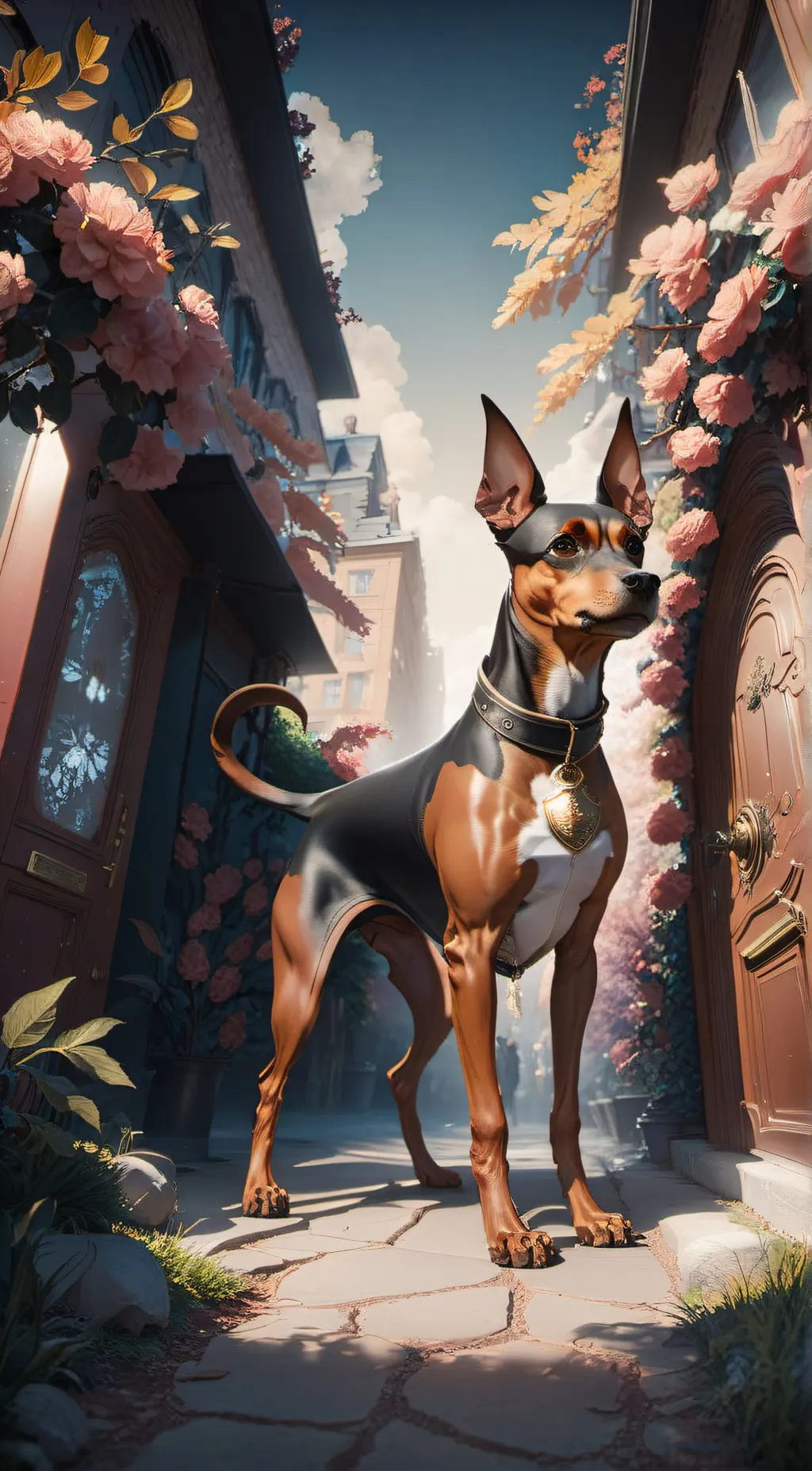 ai character: Your dovernment  background