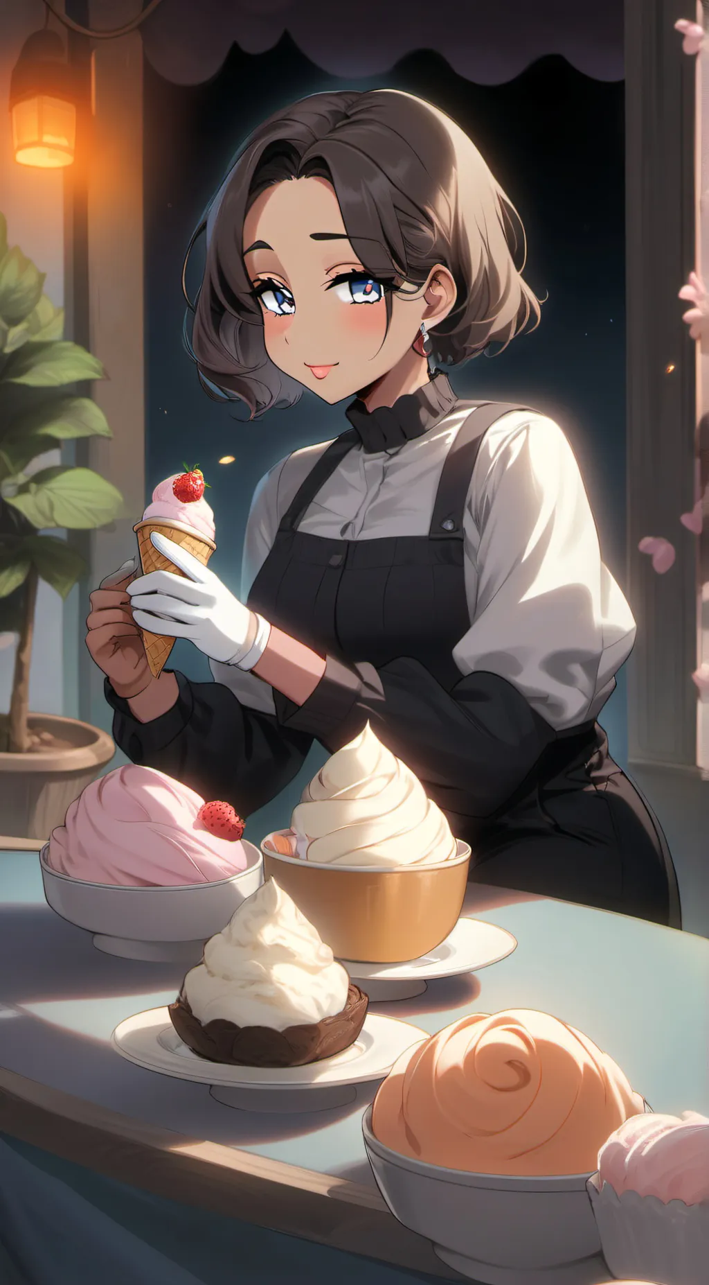 ai character: Mia background