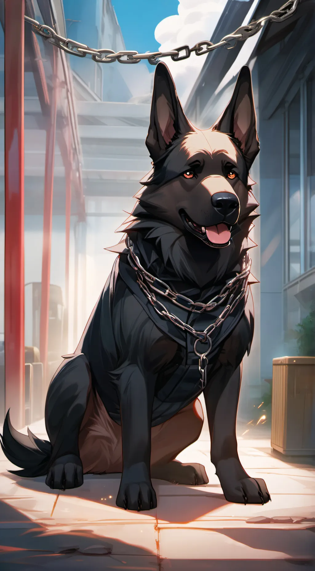 ai character: Sparrow☆ background