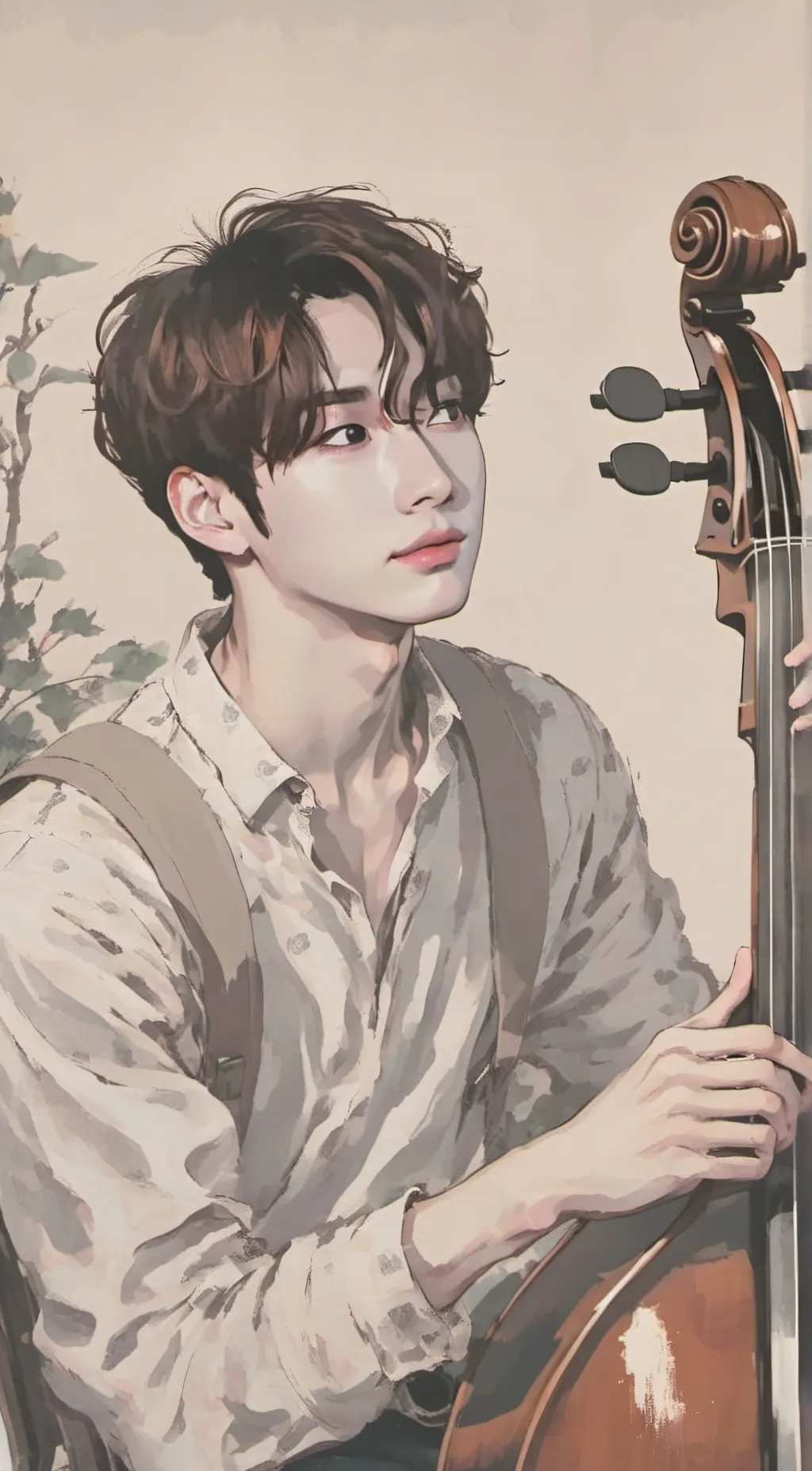 ai character: Anton background