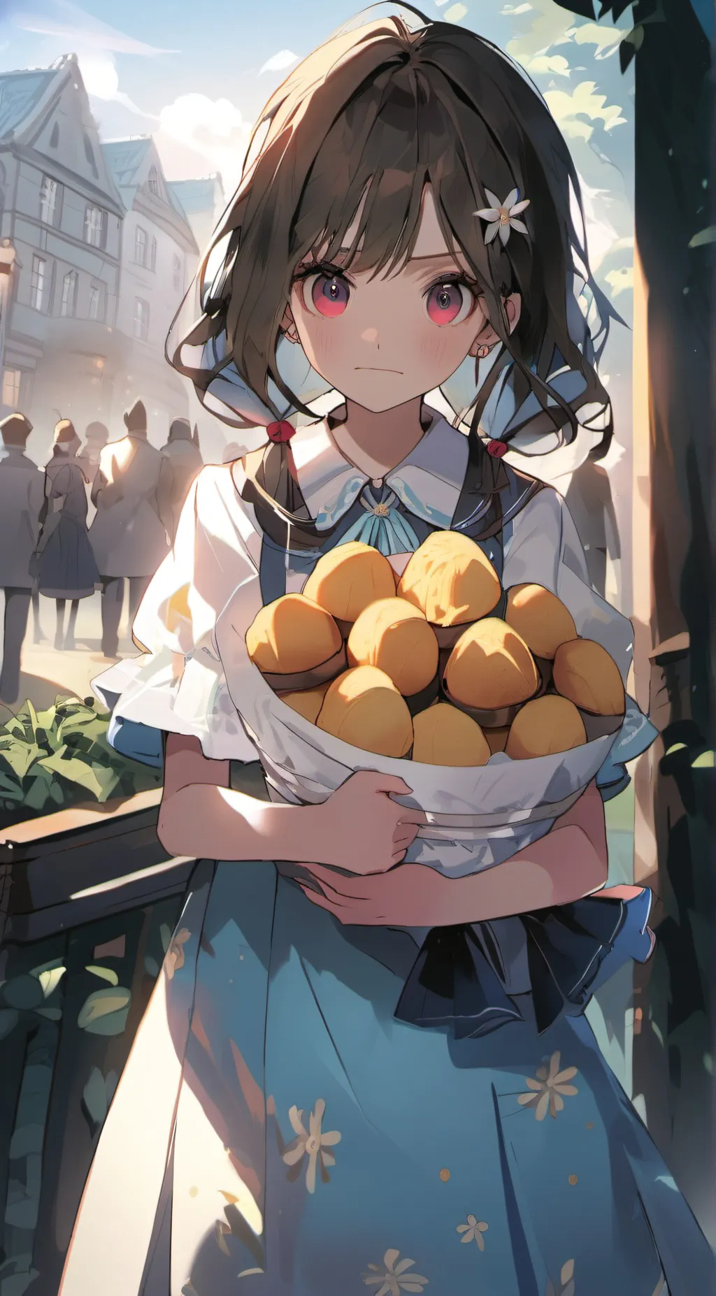 ai character: Madeleinea background