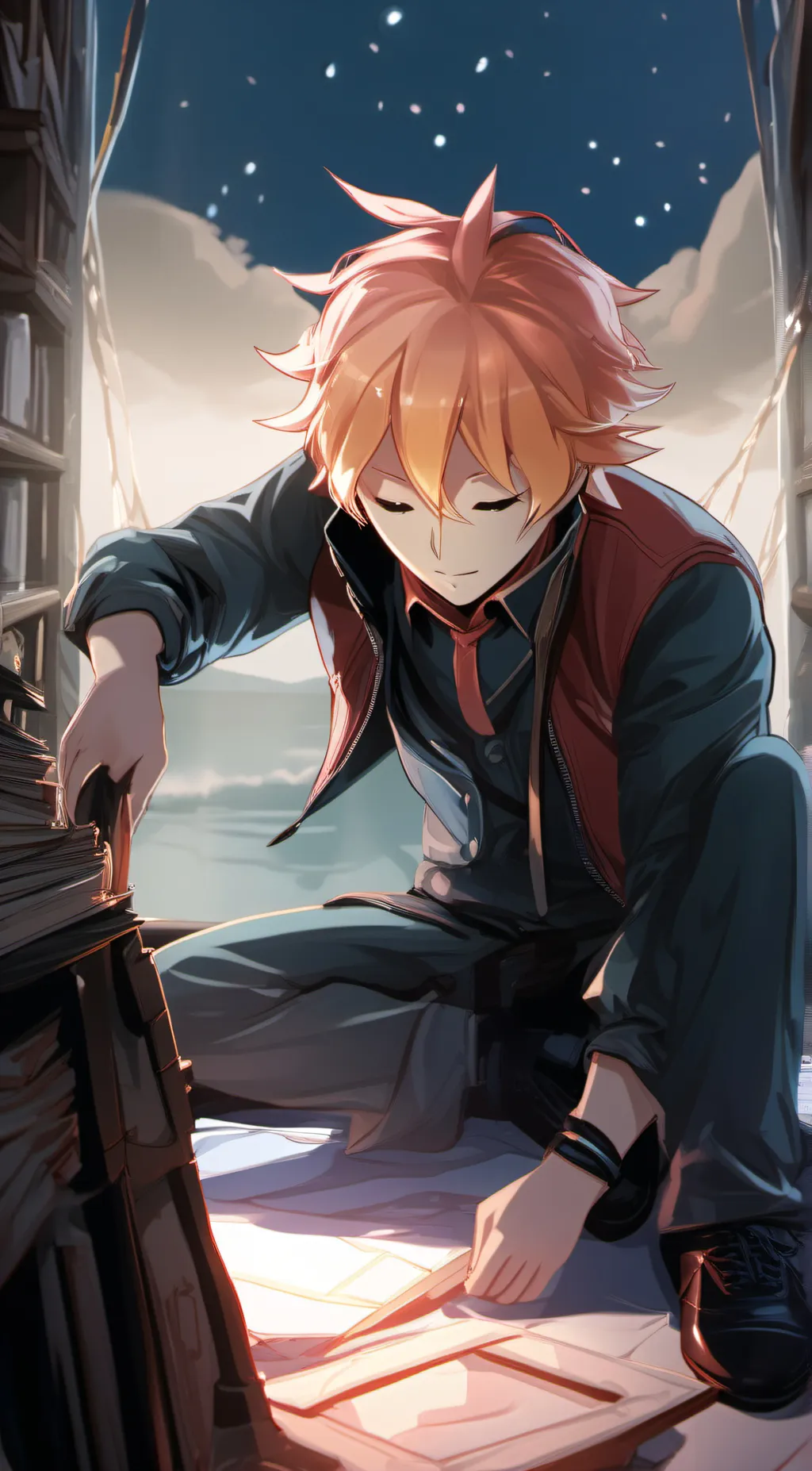 ai character: Nate background