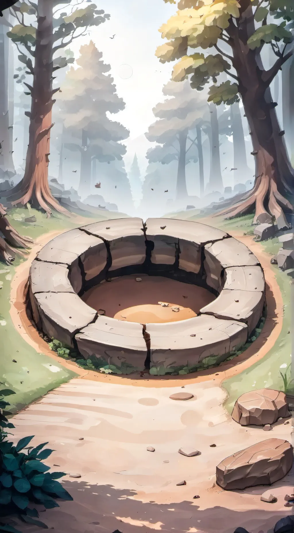 ai character: poop pit background