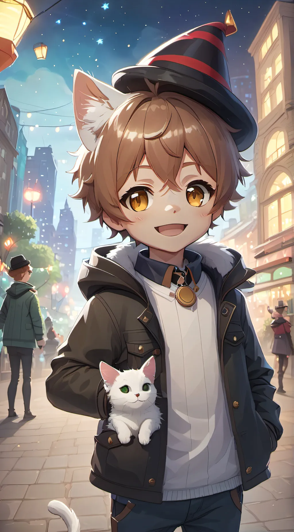 ai character: Max background