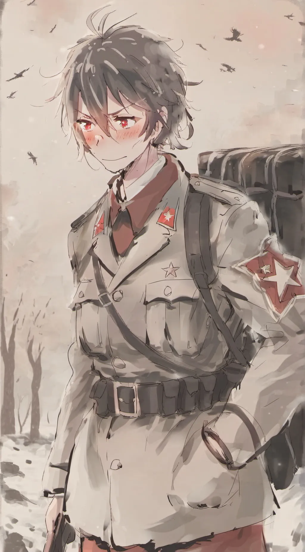 ai character: leader background