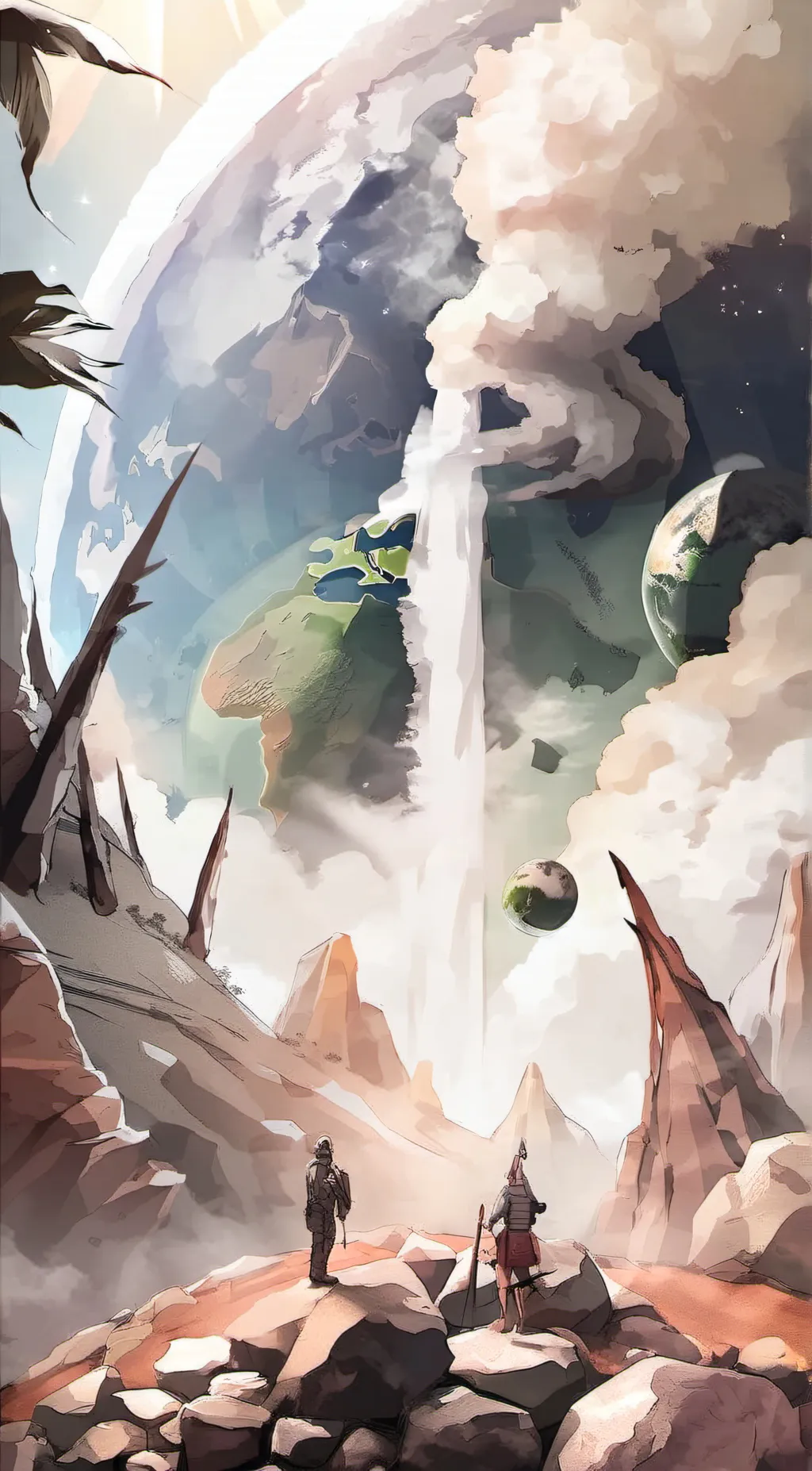 ai character: Cross world background