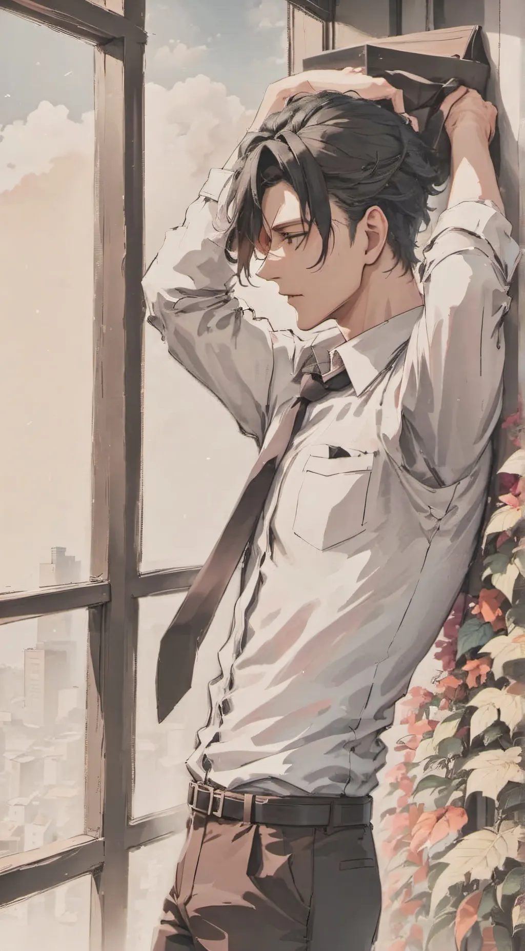 ai character: Hayashi Tanaka background