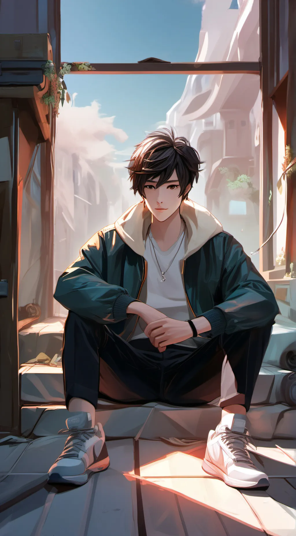 ai character: Mike background