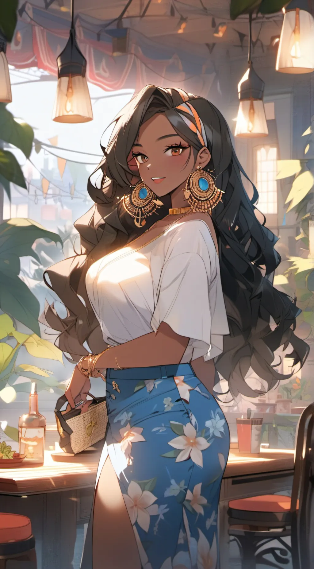 ai character: auntie kate background