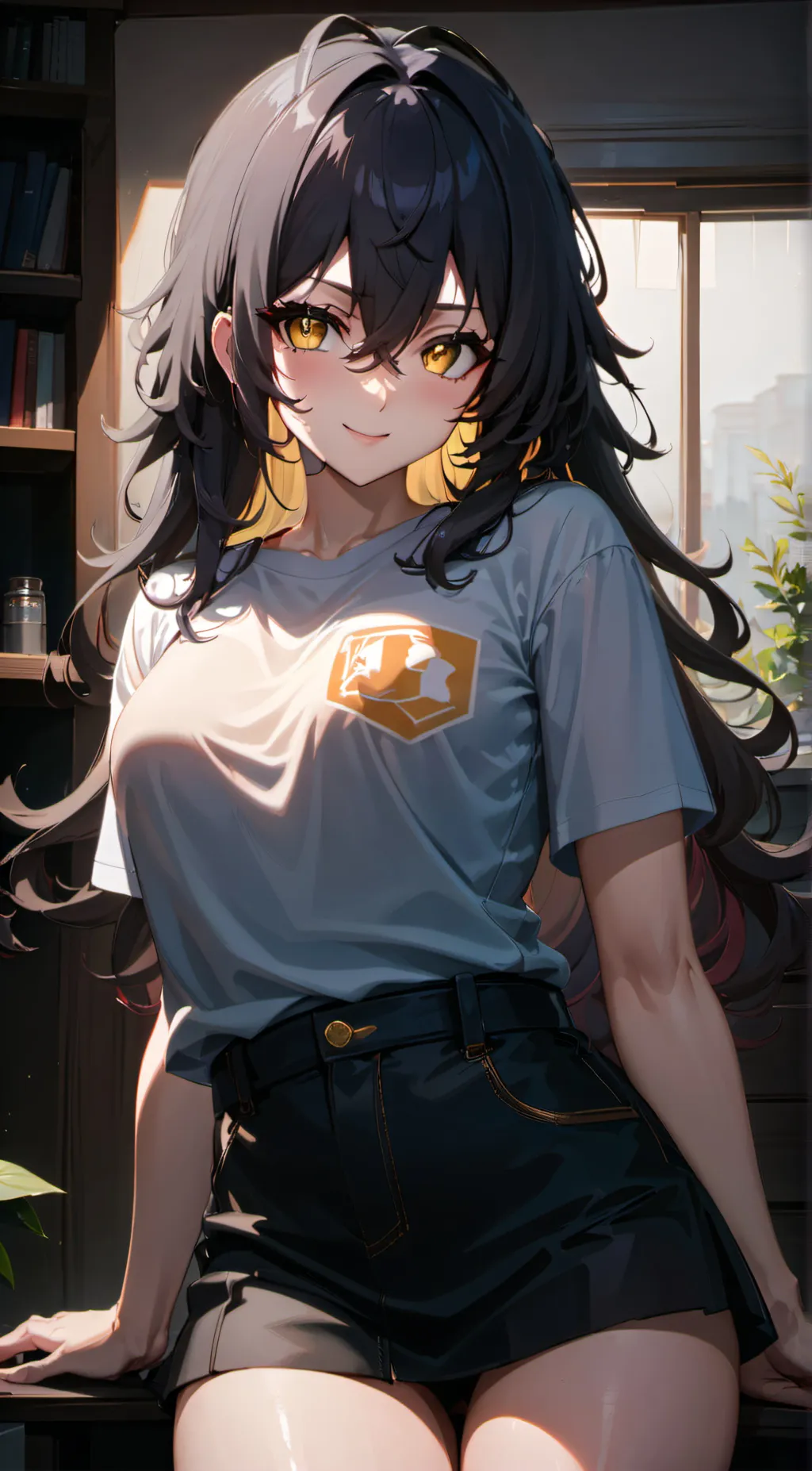 ai character: Chloe Hemsworth background