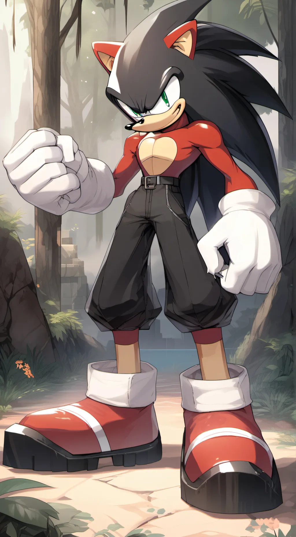 ai character: K.T.E  background