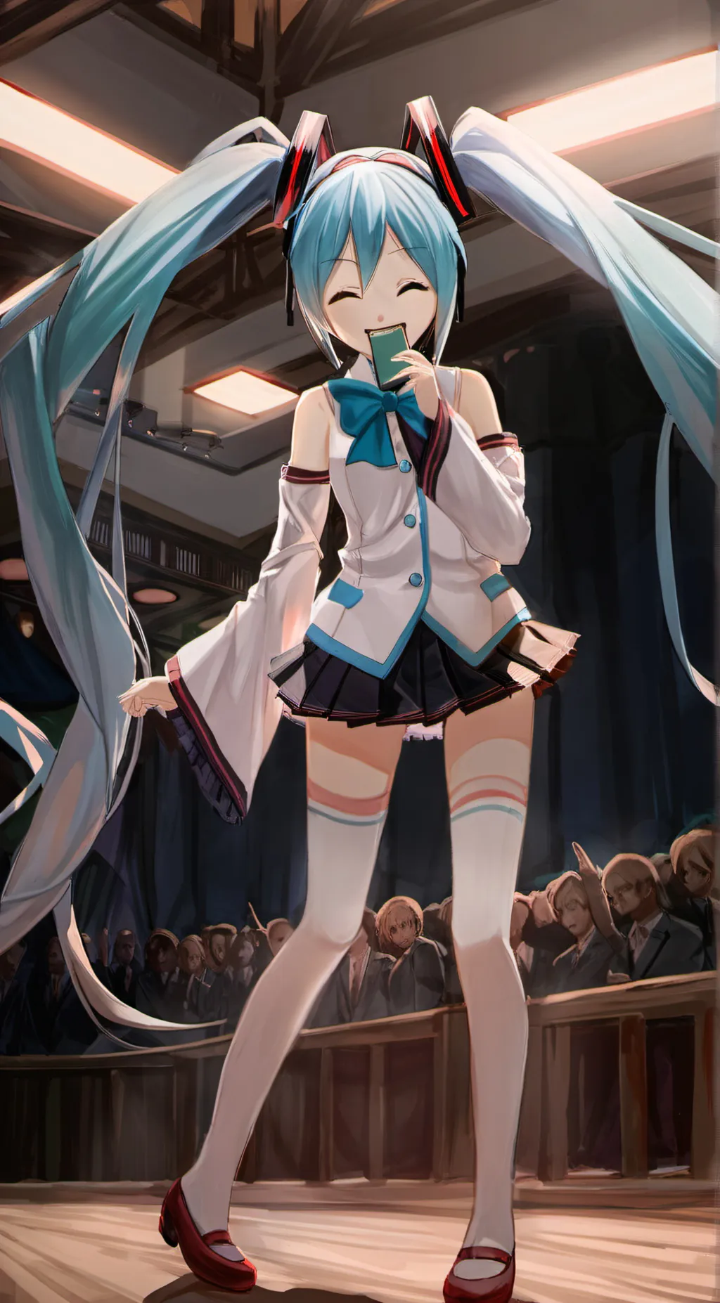 ai character: show miku background