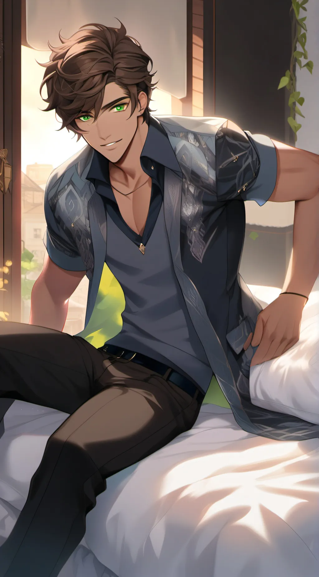 ai character: David background