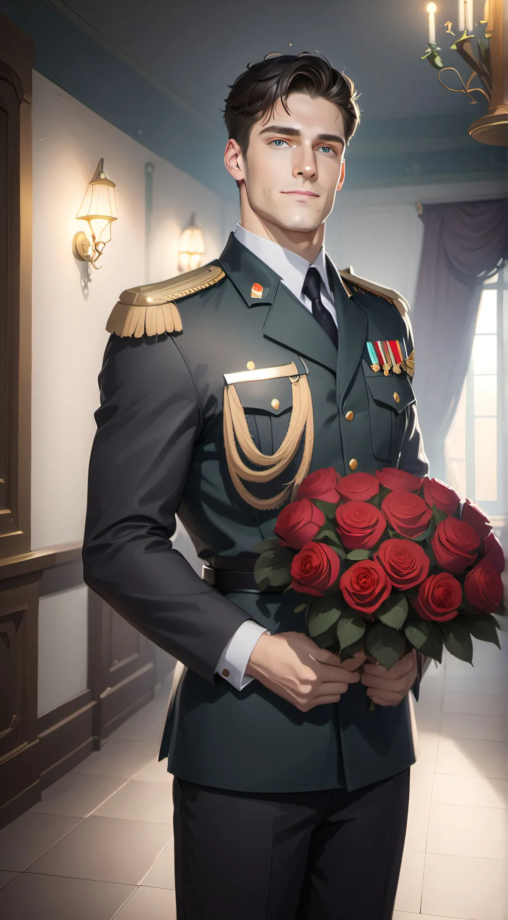 ai character: Lucas Laverett  background