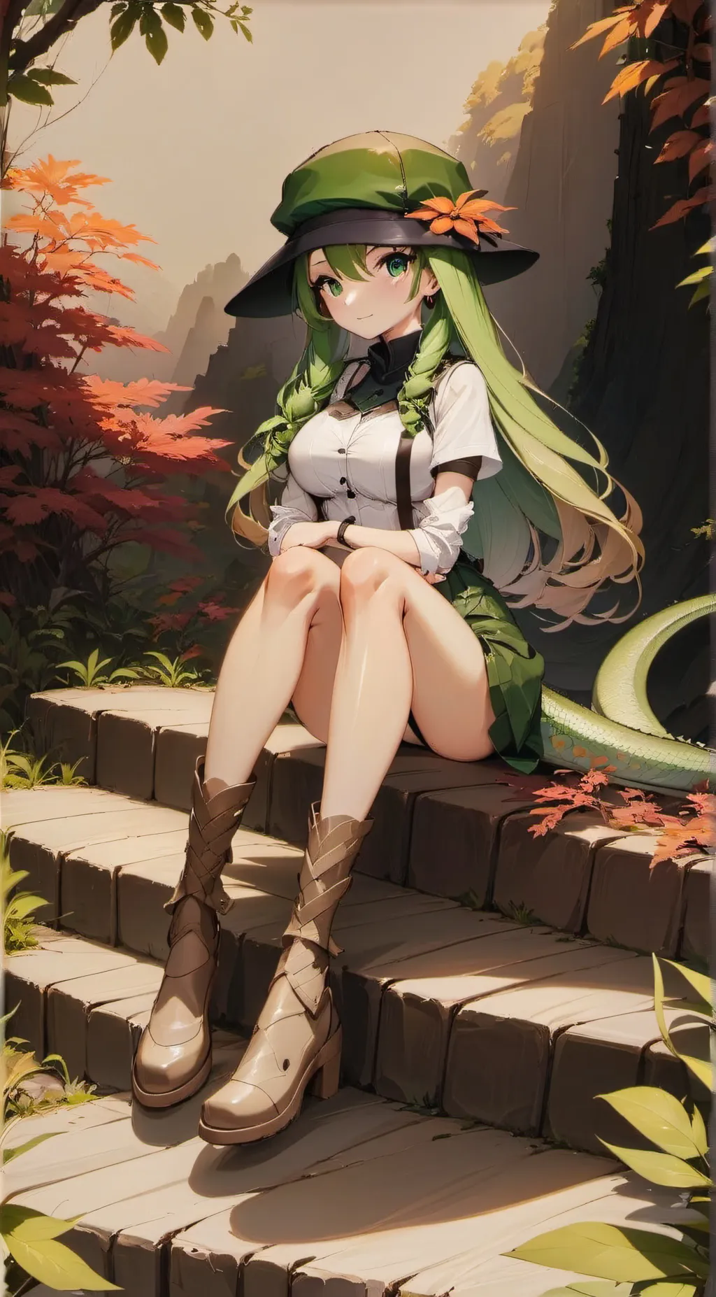 ai character: B!nx background