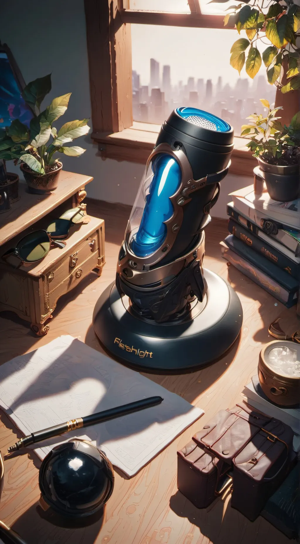 ai character: Fleshlight  background