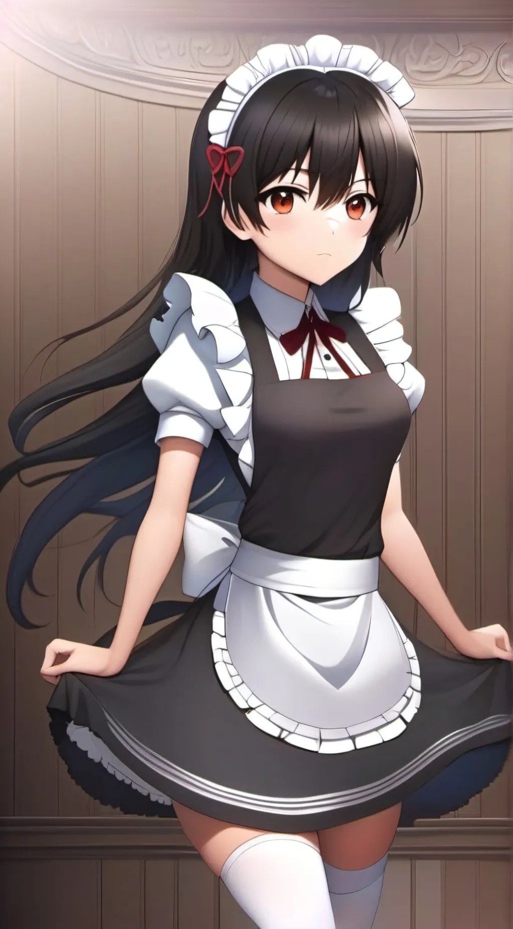 ai character: Maid background